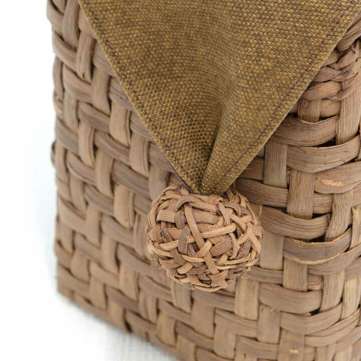 楽天市場】山ぶどう 手提げ 網代編み 五十嵐三美作 天然素材 手作り 籠 