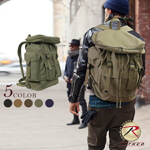 XR ROTHCO ~^[ obNpbN Canvas European Style Rucksack YLoX [sA X^C bNTbN