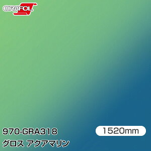 ORAFOL J[bsOtB  bsOV[g 970-GRA318 OXANA} yW1520mm×25mz ORACAL IJ 970V[Y aquamarine J[bvtB DIY O  {lbg ItH 
