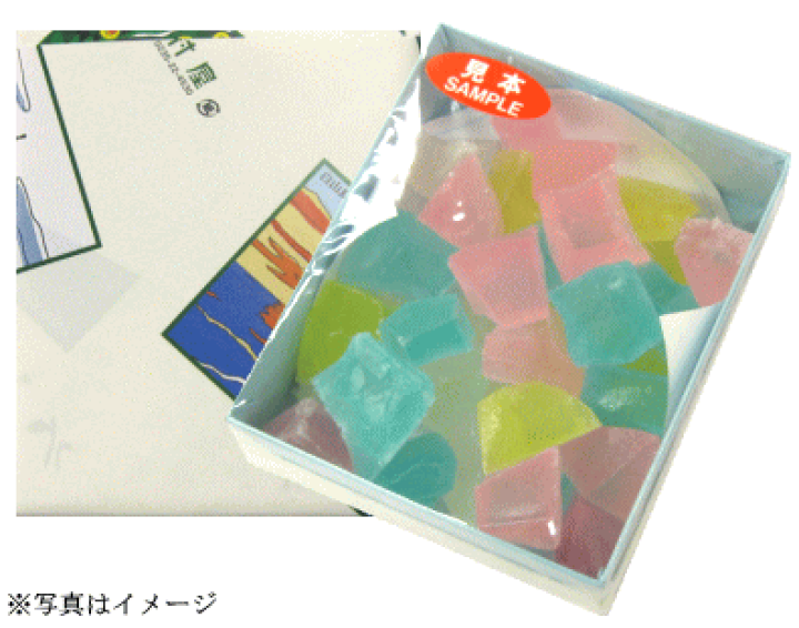 楽天市場 木村屋 花水晶 山形 庄内 鶴岡 お土産 銘菓 お茶請け お取り寄せ 特産品 グルメ スイーツ 花氷 庄内観光物産館