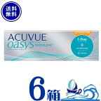 ワンデーアキュビューオアシス乱視用 6箱セット 30枚入り 【メーカー直送 送料無料】1day oasys toric ワンデー オアシス 乱視 ジョンソン【処方箋不要】【代引・同梱不可】