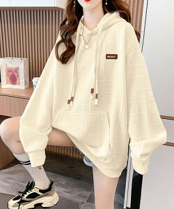 フード付きトレーナー韓国 オーバーサイズ