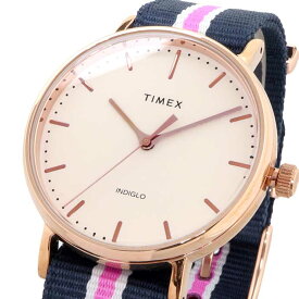 TIMEX 腕時計 タイメックス 時計 ウォッチ TW2P91500 ウィークエンダー フェアフィールド 37mm クォーツ カジュアル レディース [並行輸入品]