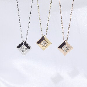 K10YG/WG/PG Ђ` XNGA VR_Ch 0.04ct y_g lbNX t@bV WG[ ANZT[ fB[X CG[S[h zCgS[h sNS[h H^ H` 4