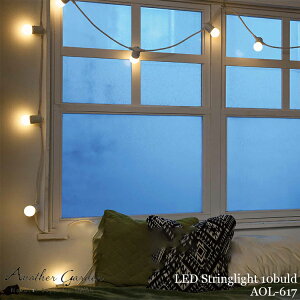Xd Another garden LED Stringlight 10bulb AOL-617 WH CL LEDXgOCg 10  NX}X C~l[V Cg d hHdrBOX @\ AEghA K[f
