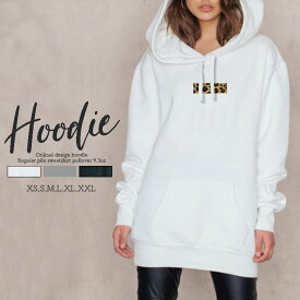 パーカー レディース メンズ スウェット パーカー プルオーバー hoodie 長袖 フード付き ペア カップル S M L XL XXL おそろ おしゃれ 大人かわいい レオパード Boxロゴ Leopard 英字 ロゴ