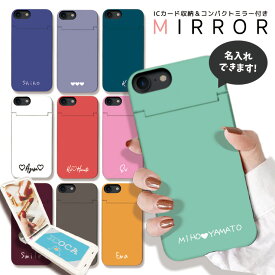 楽天市場 Iphoneケース おしゃれ 鏡 カード収納の通販