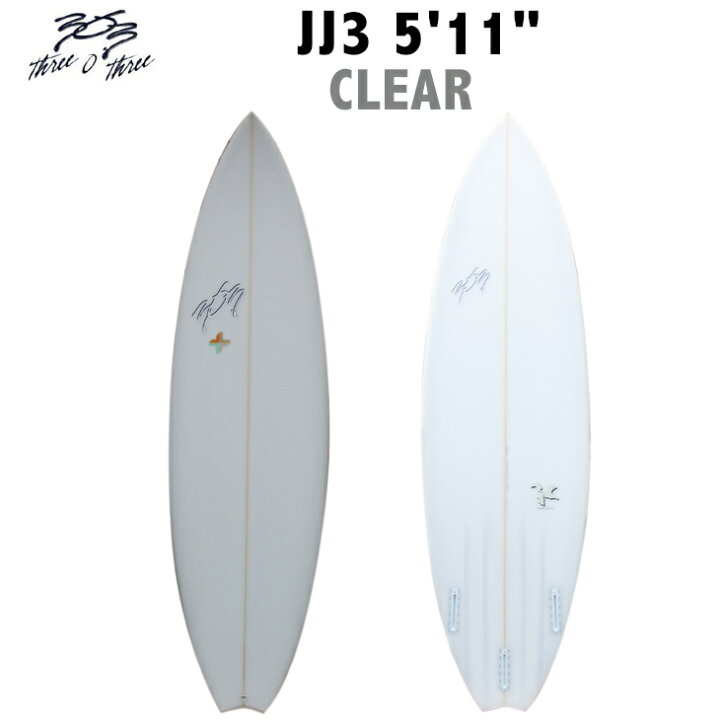 楽天市場】303 スリーオースリー サーフボード JJ3 5