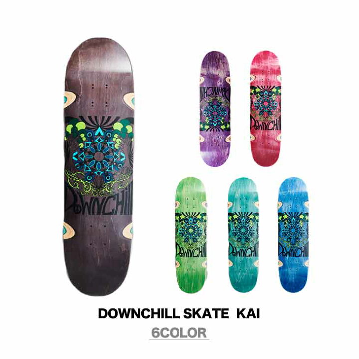 楽天市場】DOWNCHILL SKATE ダウンチル スケート KAI クルーザーデッキ 
