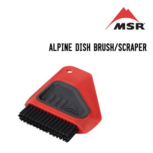 MSR GGXA[ ALPINE DISH BRUSH/SCRAPER ApC fBbVuV^XNCp[ AEghALb`c[ 