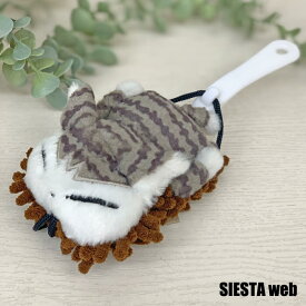 【わちふぃーるど ダヤン】ハンディミニモップ（ごろん）ダヤン 猫【SIESTA】