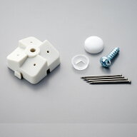 PBST-2 石膏ボード用止め具セット 白 パンチングボード、有孔ボード 5mm穴用