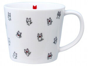 マグカップ【ノンタン マグM(チラシ)】かわいい レンジ・食洗機対応 絵本 キャラクター グッズ 日本製 幼児 保育園 幼稚園 離乳食【金正陶器】【Silent-サイレント-】