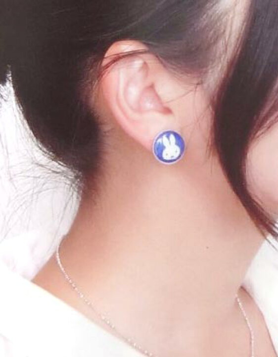 楽天市場】ミッフィー グッズ【ミッフィー 美濃焼 ノンホールピアス 