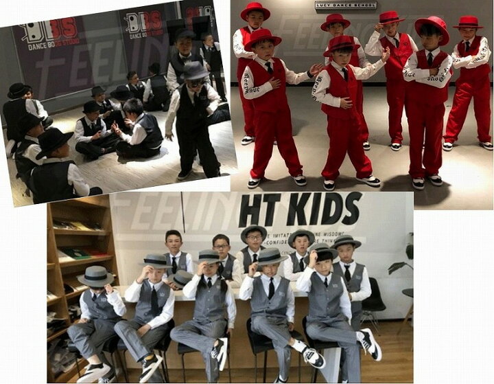 楽天市場 ロックダンス衣装 ダンス衣装 キッズ 子供 大人 メンズ レディース キッズダンス衣装 スーツ ベスト スラックス 白 黒 赤 ベージュ グレー Sims Mart