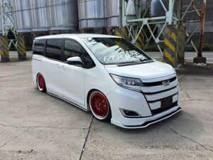 80ノア G/X後期 フロントフラップスポイラー FRP未塗装