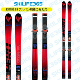 ROSSIGNOL ロシニョール 23-24 Hero Athlete FIS GS (R22) + SPX15RockerRace Hot Red ヒーローアスリートFIS GS (専用金具付) FIS対応 レース スキー板
