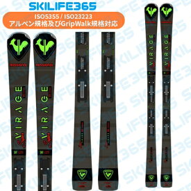 ROSSIGNOL ロシニョール 23-24 Super Virage VII Oversize(KONECT) +NX12Konect スーパービラージュ7オーバーサイズ(専用金具付) 基礎スキー スキー板