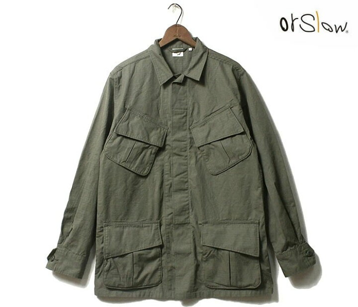 楽天市場】orSlow オアスロウ ジャングルファティーグ ジャケット 