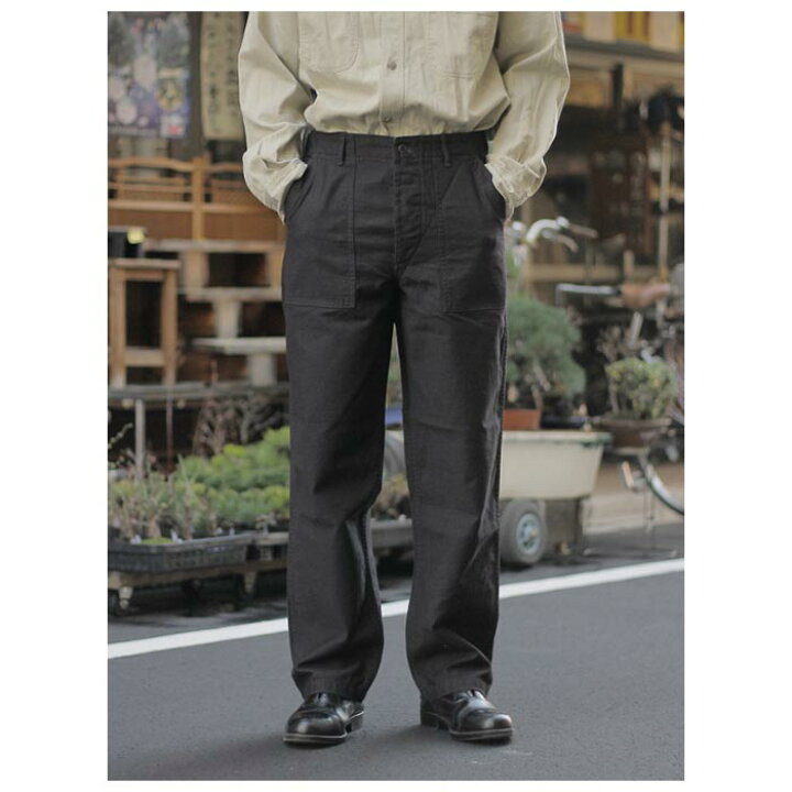楽天市場】orSlow オアスロウ ファティーグパンツ 5002 ベイカーパンツ 