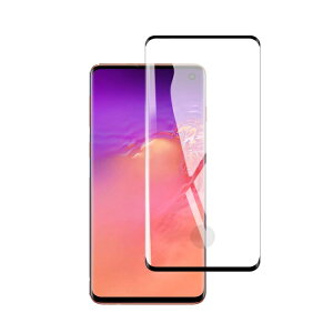 SC-03L docomo 全面保護フィルム galaxy s10 ガラスフィルム scv41 au 強化ガラス 9H 曲面対応 全画面保護 メール便