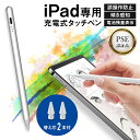 【替芯付き】 iPad専用 高感度タッチペン スタライスペン ホワイト 傾き感知 極細 1.0mm 磁気吸着 Type-C急速充電 パ…