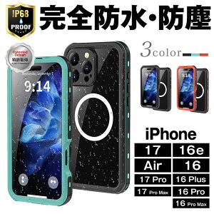 uIP68 ShdlviPhone 16e 16 16 Pro 16 Pro Max 16 Plus h ho P[X Jo[ NA ϏՌ TPU  MagSafe }OZ[tΉ }OZ[t[d ACtH16 vX v }bNX H C