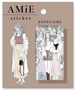t[NV[ A~ XebJ[@81136_ennui girl@amie sticker Flake Seal@ēׁ@}ChEFCu@t[NV[ ̎q