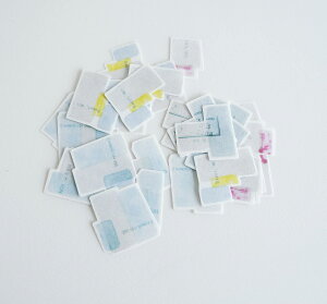 ���n�N�@�t���[�N�V�[���@F-006�@�c�~�L�@yoh_f-006 ���{�� Flake Seal yohaku