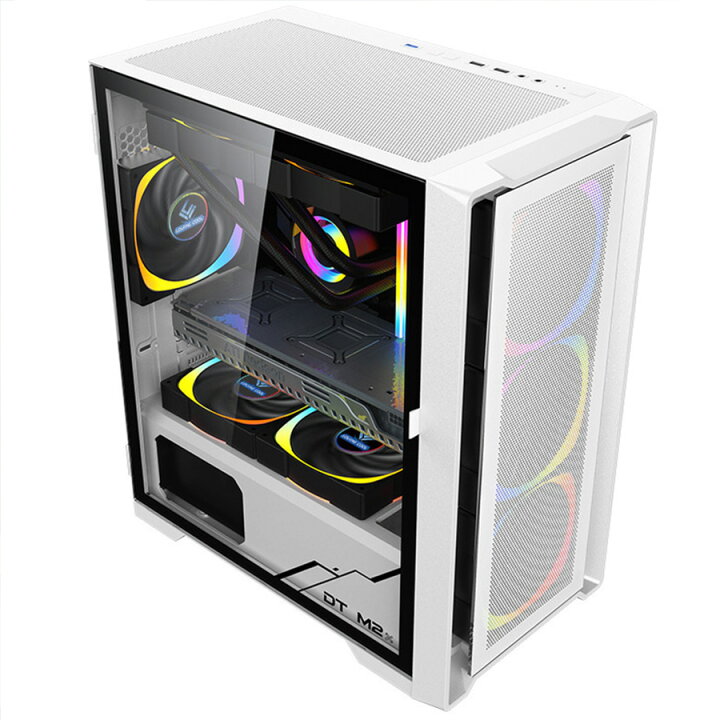 楽天市場】ゲーミングPC ケース PCケース 自作PC ミドルタワーケース 
