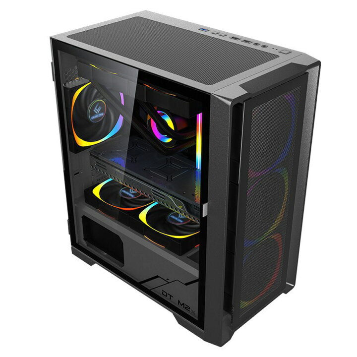 楽天市場】ゲーミングPC ケース PCケース 自作PC ミドルタワーケース 