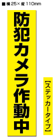 楽天市場 カメラ作動中 ステッカーの通販