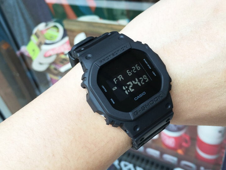 楽天市場】G-SHOCK - DW-5600BB-1JF 「Solid Colors」 ブラック[ CASIO 