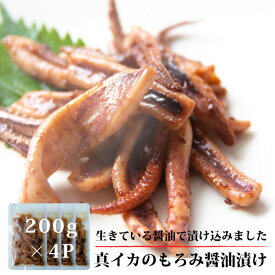 イカ焼き 800g(200g×4P ) 国産　スルメイカ ゲソ 入り　いろり　無添加　もろみ醤油　漬け つまみ スルメイカ 国産 無添加 魚介 おかず イカ いか 焼きそば パスタ 冷凍 敬老の日