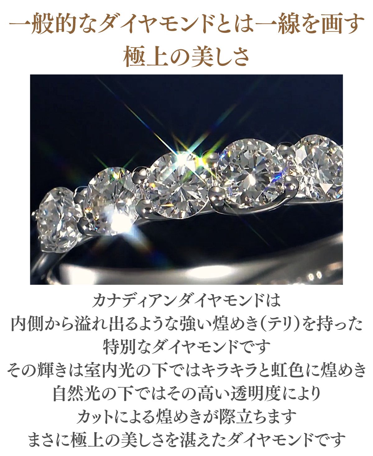 ◆極上の煌めきカナディアンダイヤモンド◆イヤリング 計0.15ctUP×2 [PT950] 2WAY 50%OFF セール 半額以下 - 16