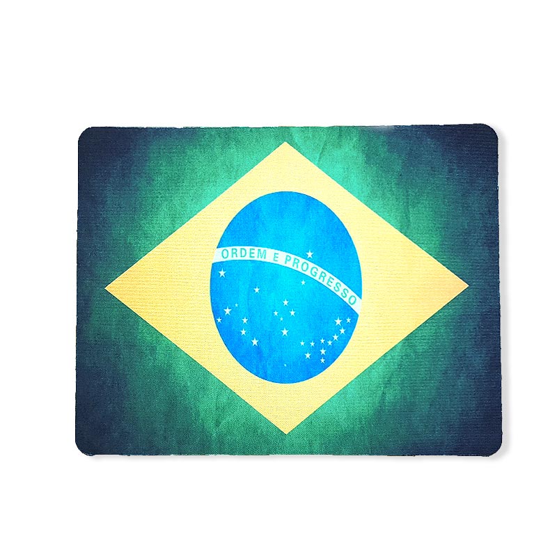 ヴィンテージ風ブラジル国旗柄 ブラジルカラー