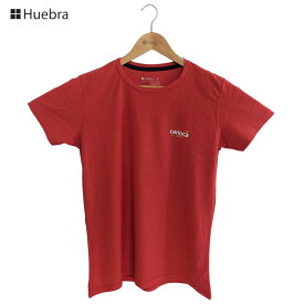 Huebra ウエブラシンプルデザインTシャツ carioca レッド