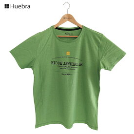 Huebra ウエブラデザインTシャツ RIO DE JANEIRO クラシック グリーン