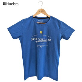 Huebra ウエブラデザインTシャツ RIO DE JANEIRO クラシック ブルー
