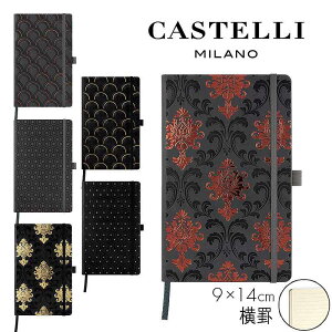 y㗝XKiz JXe~m CASTELLI MILANO m[g |PbgTCY 9×14cm Rbp[S[h 7mm/r  v[g 蒠  䂤pPbgΉ
