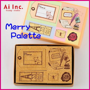 -Merry Palette Stamp-[pbgX^vy킢X^v IWiX^v X^v nR ^O p GbtF L ˂ lRz