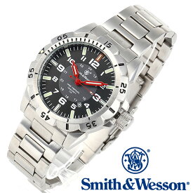 [正規品] スミス＆ウェッソン Smith & Wesson スイス トリチウム ミリタリー腕時計 EMISSARY WATCH SILVER SWISS TRITIUM SWW-88-S [あす楽] [送料無料]