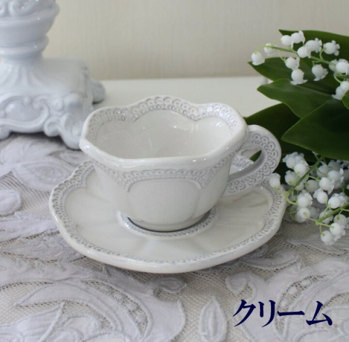 楽天市場】デミタスカップ＆ソーサー コーヒーカップ アンティーク風 