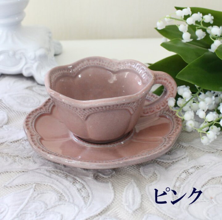 楽天市場】デミタスカップ＆ソーサー コーヒーカップ アンティーク風 
