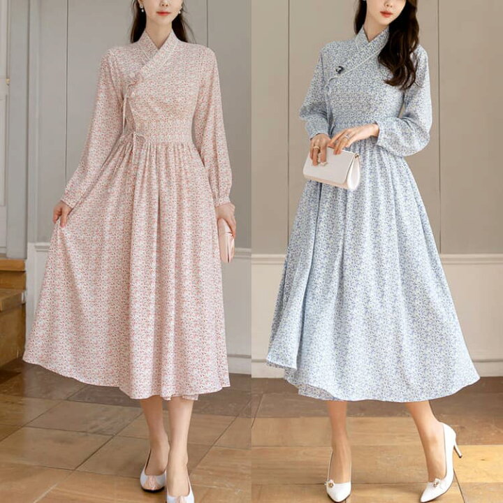 楽天市場】【韓服スタイル】ジンナ パイピング配色 チョリック  