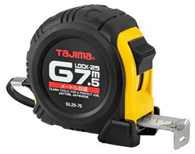 タジマ(Tajima) コンベックス 7.5m 25mm Gロック25 GL2575BL
