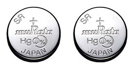 ムラタ 村田製作所 酸化銀ボタン電池 (SR721SW 362 2個パック)