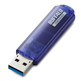 バッファロー BUFFALO USB3.0対応 USBメモリ スタンダード 32GB ブルー RUF3-C32GA-BL