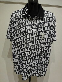 ○【2024年春夏】メンズ カステルバジャック CASTEL BAJAC　ポロシャツ（H）　ブラック【送料無料・代引き手数料無料】 ギフト プレゼントにも