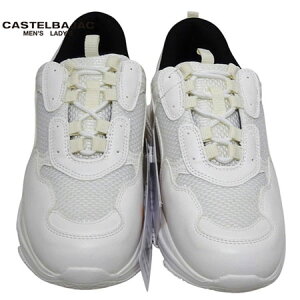 ○【2025年春夏】レディース カステルバジャック CASTEL BAJAC スニーカー ホワイト(01)・レッド(80)・ブラック(99)【送料無料・代引き手数料無料】 ギフト プレゼントにも
